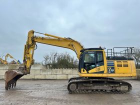 Image of a used Komatsu PC210LC-11