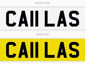 Image of a used Number Plate