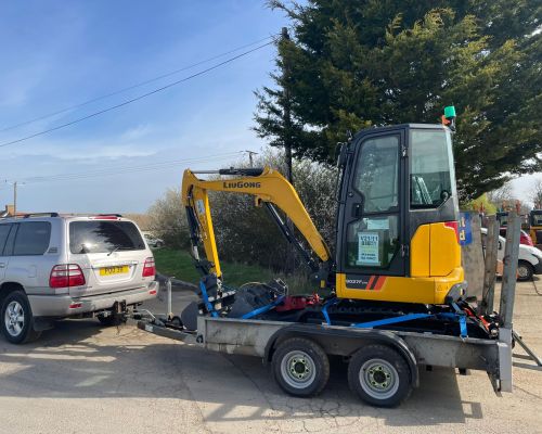 NEW/UNUSED LIUGONG 9027 SOLD TO FALKLAND ISLANDS