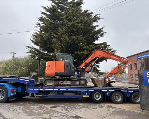 HITACHI ZX85 SOLD TO IRELAND