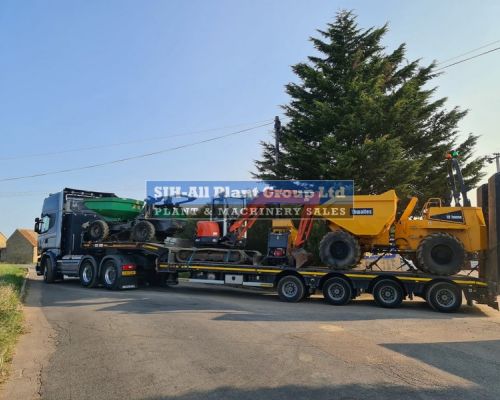 KUBOTA U50 & 10T THWIATES DUMPER SOLD TO UK