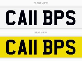 Image of a used Number Plate
