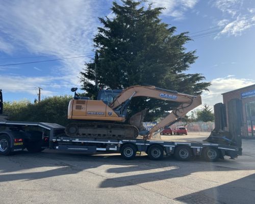 CASE 130C SOLD TO THE UK