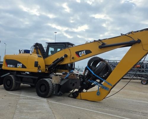 CAT 318 MATERIAL HANDLER SOLD TO DUBAI