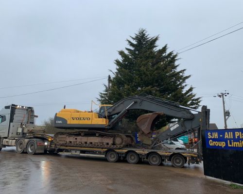 VOLVO EC360 SOLD TO UK