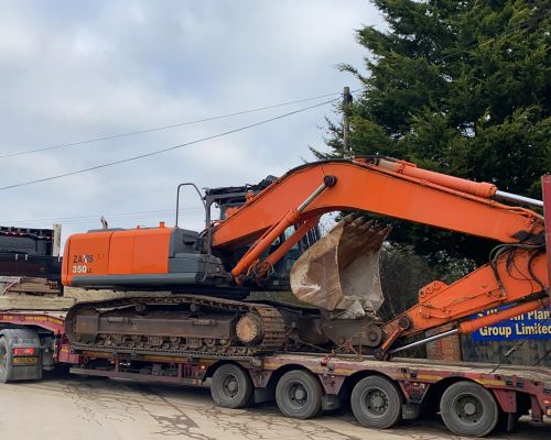 HITACHI ZX350 SOLD TO SCOTLAND