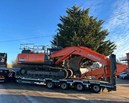 HITACHI ZX350 SOLD TO BELGIUM