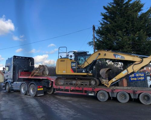 CAT 312EL SOLD TO UK