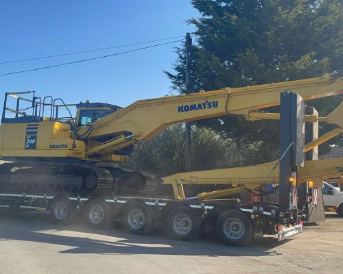 KOMATSU PC240LC-10 18M DEMOLITION HIGH REACH SOLD TO USA