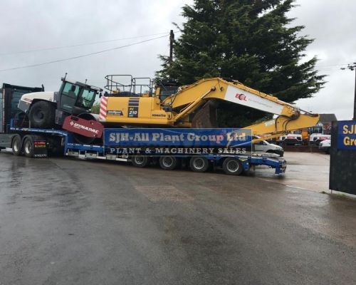 KOMATSU PC210 SOLD TO SCOTLAND