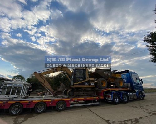CAT 307 AND BARFORD SK10 SOLD TO IRELAND