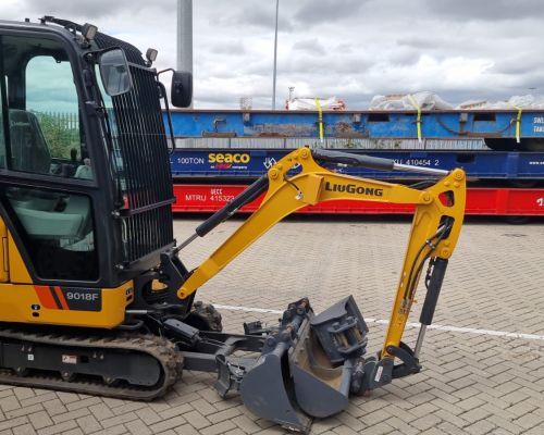 NEW/UNUSED LIUGONG 9018F SOLD TO ICELAND