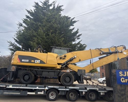 CAT M322D MATERIAL HANDLER SOLD TO DENMARK