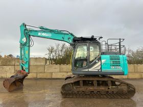 Image of a used Kobelco SK130LC 1200mm Bogmaster