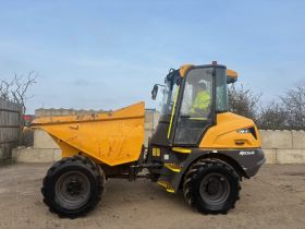 Image of a used MECALAC 6 MDX Cabbed Dumper