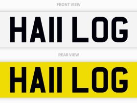 Image of a used Number Plate